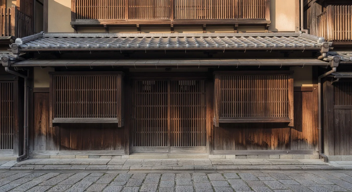 Kyoto machiya townhouse renovation